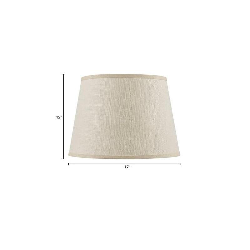 Cal Lighting Hardback Fine Burlap Shade