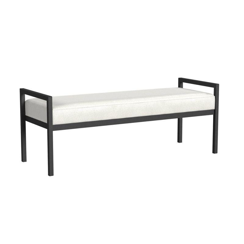 Modern Metal Bench - HomePop