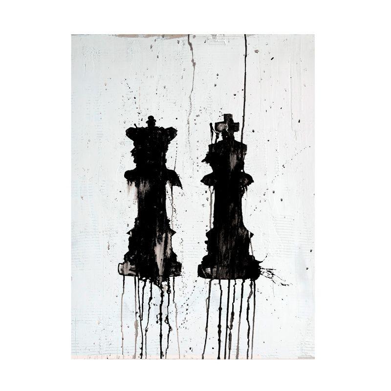 Trademark Fine Art Modern & Contemporary " Chess Pieces V " by Kent Youngstrom