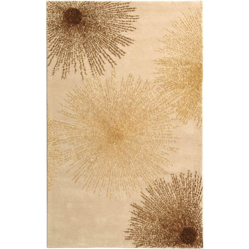 Soho SOH712 Hand Tufted Area Rug - Beige - 6'x9' - Safavieh.
