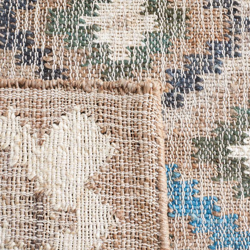 Kilim KLM756 Hand Woven Area Rug - Blue/Ivory - 3'x5' - Safavieh.