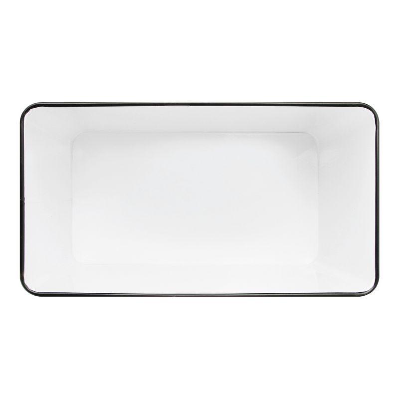 Outshine Co Outshine White Farmhouse Dog Food Bin Storage Container Cute Pet Food And Treat Canister With Lid & Reviews | Wayfair