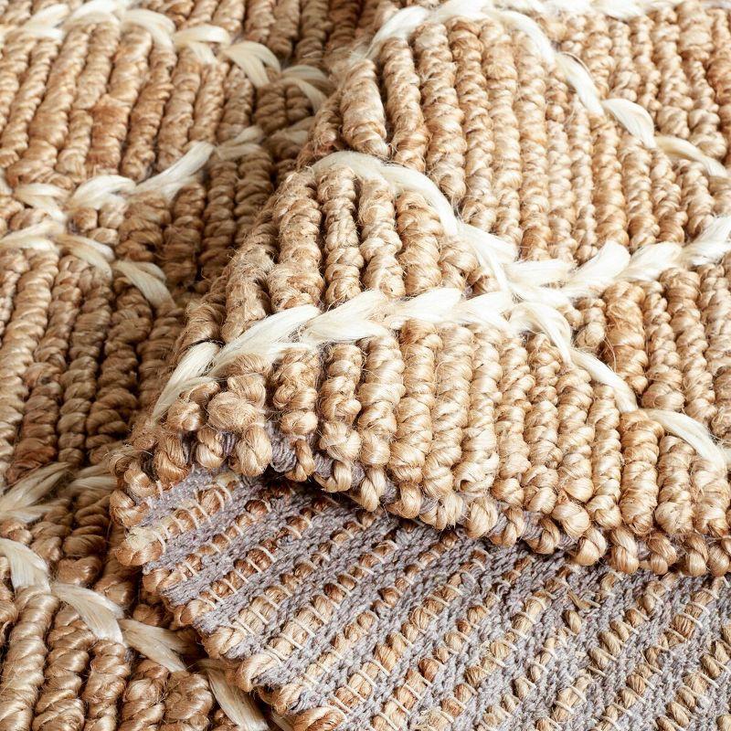 Natural Fiber NF951 Hand Loomed Accent Rug - Natural - 2'x3' - Safavieh.