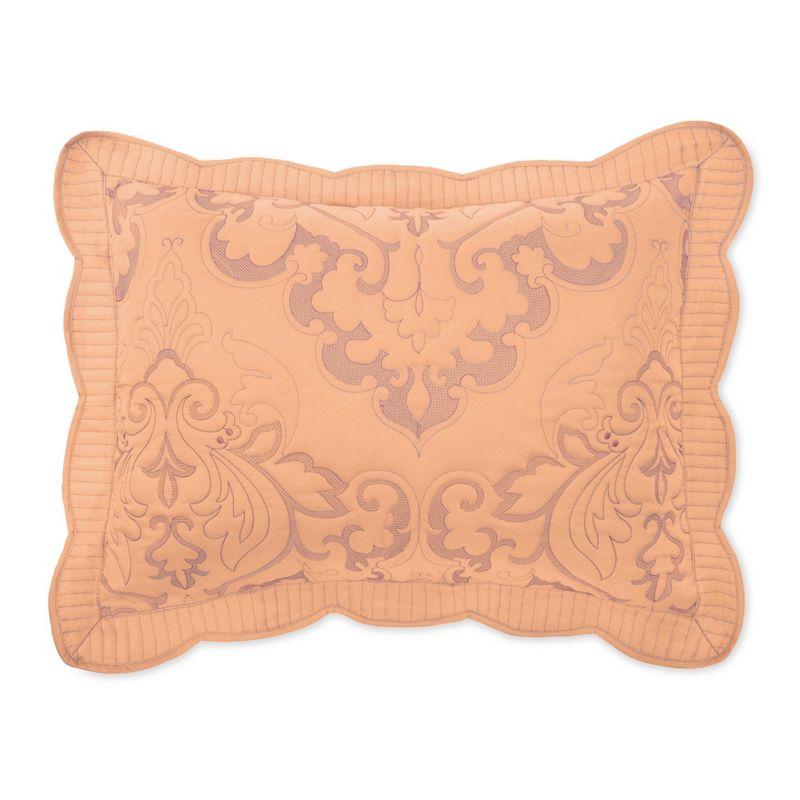 BrylaneHome Amelia Sham - King, Taupe