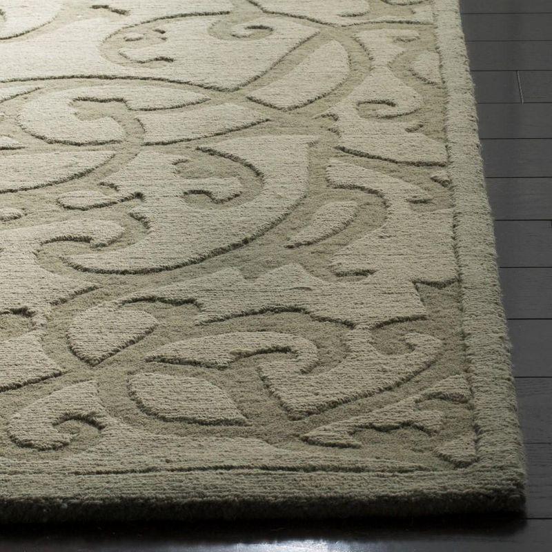Impressions IM341 Hand Loomed Area Rug - Sage - 6'x9' - Safavieh.
