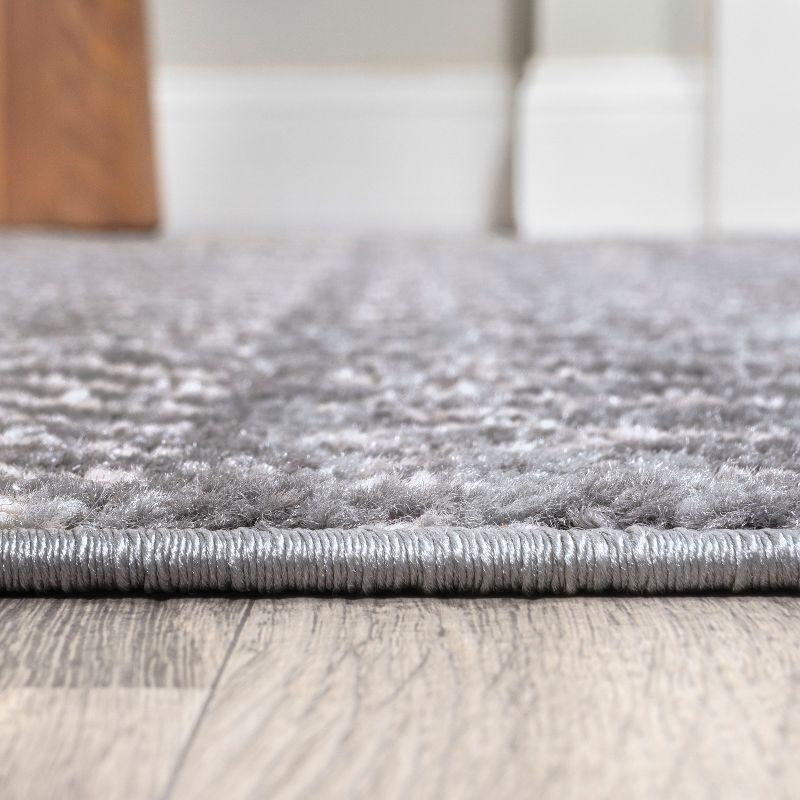 3' x 5' Arta Moroccan Modern Geometric Rug Area Rug, Gray/Cream - JONATHAN Y
