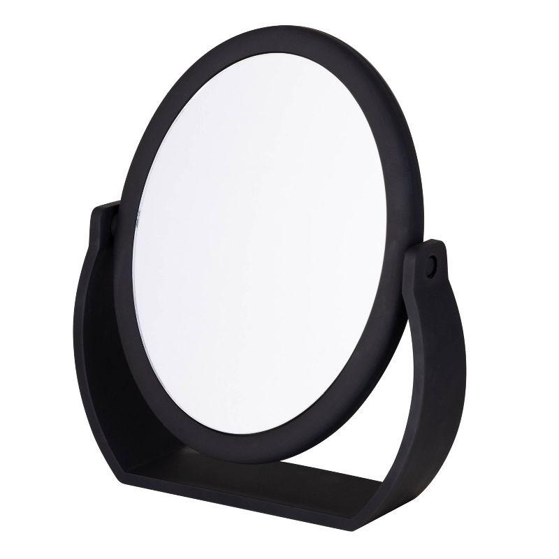 8" Vanity Rubberized 1X-10X Magnification Mirror - Home Details