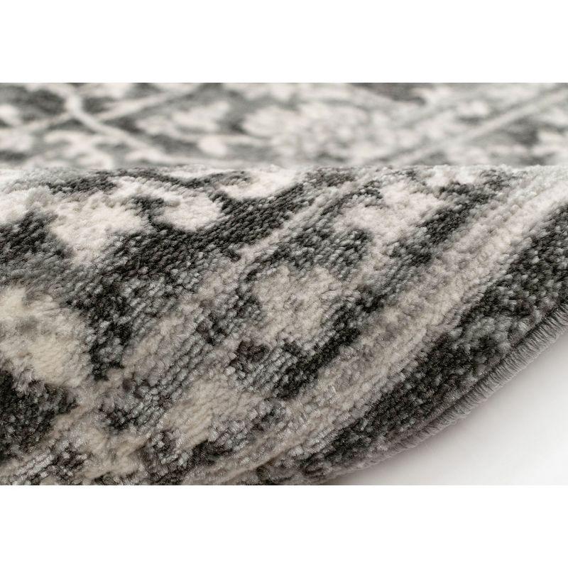 Liora Manne Soho Heriz Indoor Rug Black 5'3" x 7'6"