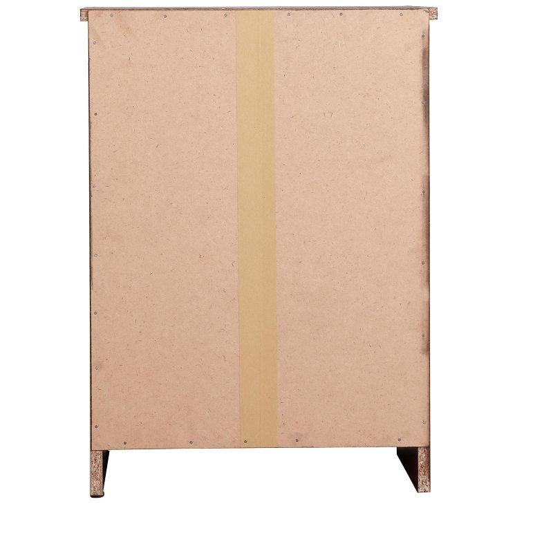 Passion Furniture Lindsey 1-Drawer Cherry Nightstand (24 in. H x 18 in. W x 16 in. D)