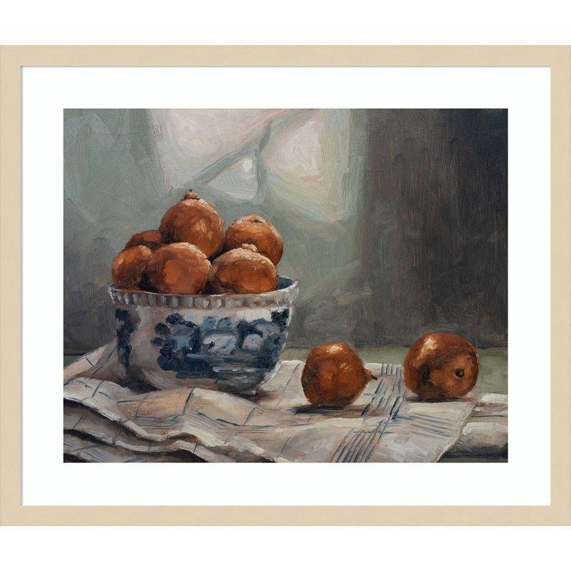 Amanti Art A Dish of Fruit IV by Marian Parsons Framed Wall Art Print