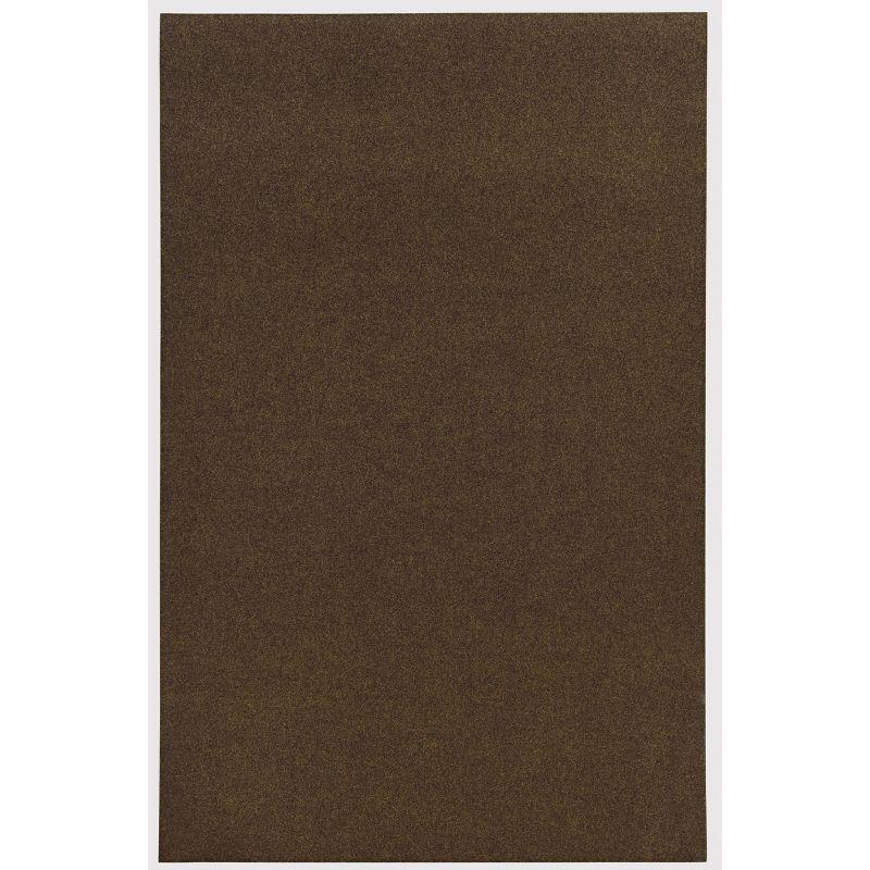 6'x8' Grizzly Grass Brown - Foss Floors: Indoor/Outdoor, Fade & Water-Resistant, Low Pile Area Rug