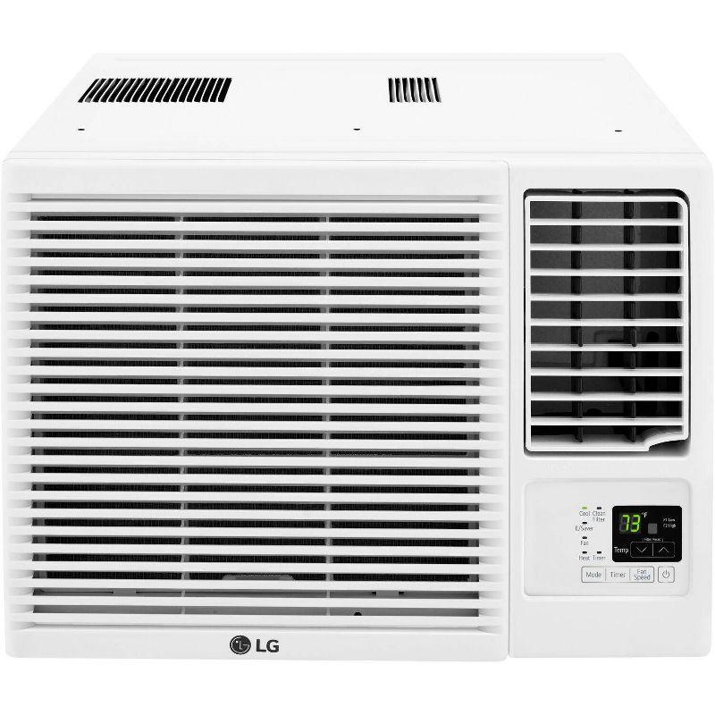 23,000 BTU 230V Window-Mounted Air Conditioner with 11,600 BTU Supplemental Heat Function