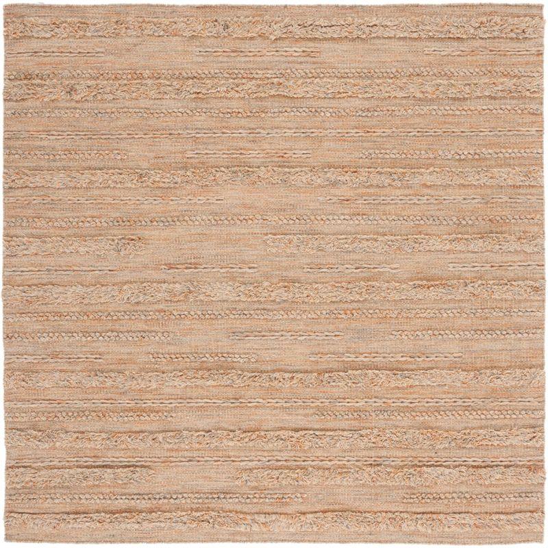 Laurel Foundry Modern Farmhouse® Hartzler Handmade Flatweave Beige/Orange Area Rug