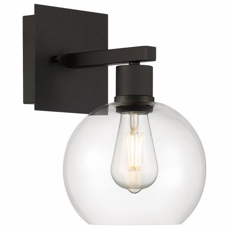 Access Lighting Port Nine 1 - Light Wall Light in  Matte Black