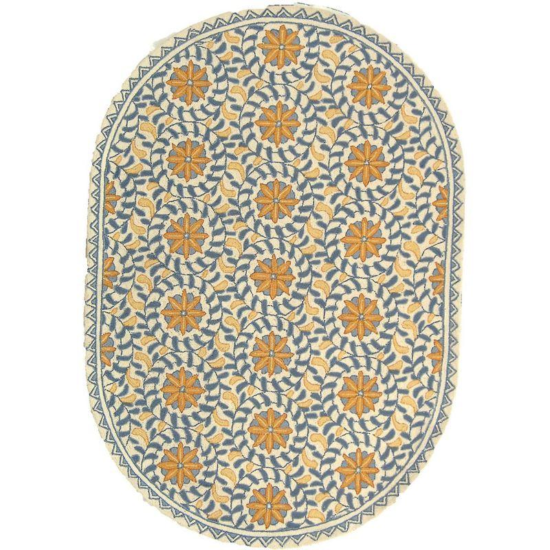 Chelsea Hand Hooked Wool Floral Rug