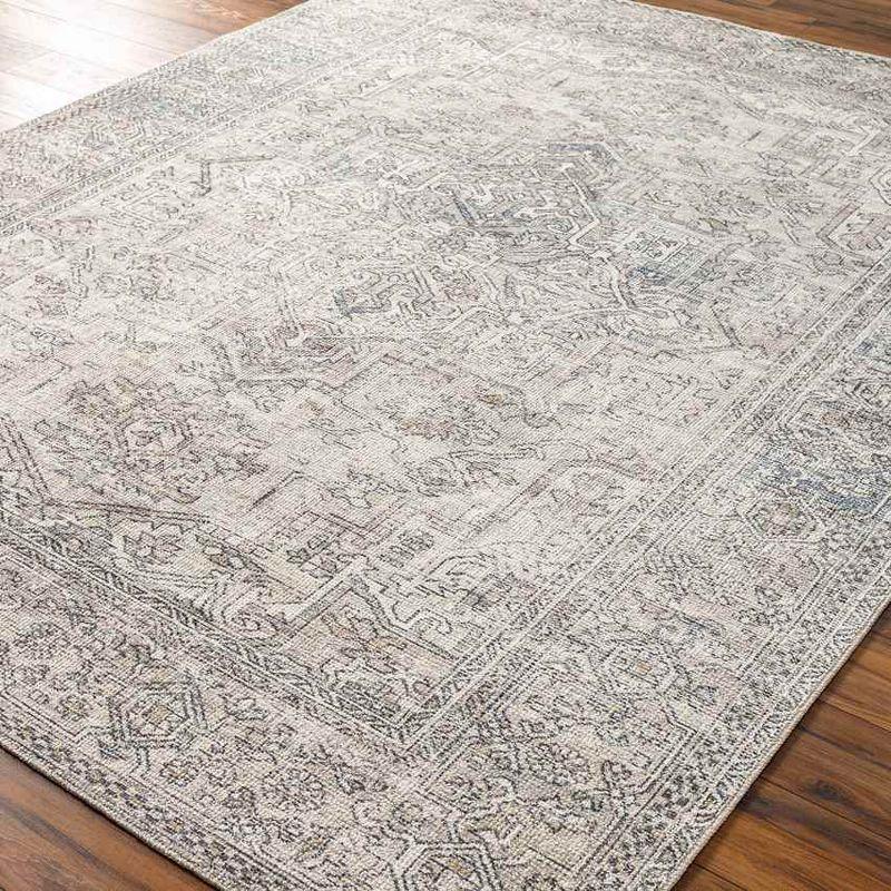 Livabliss Margot 5'3"x7' Rectangle Woven Indoor Area Rugs Navy/Cream