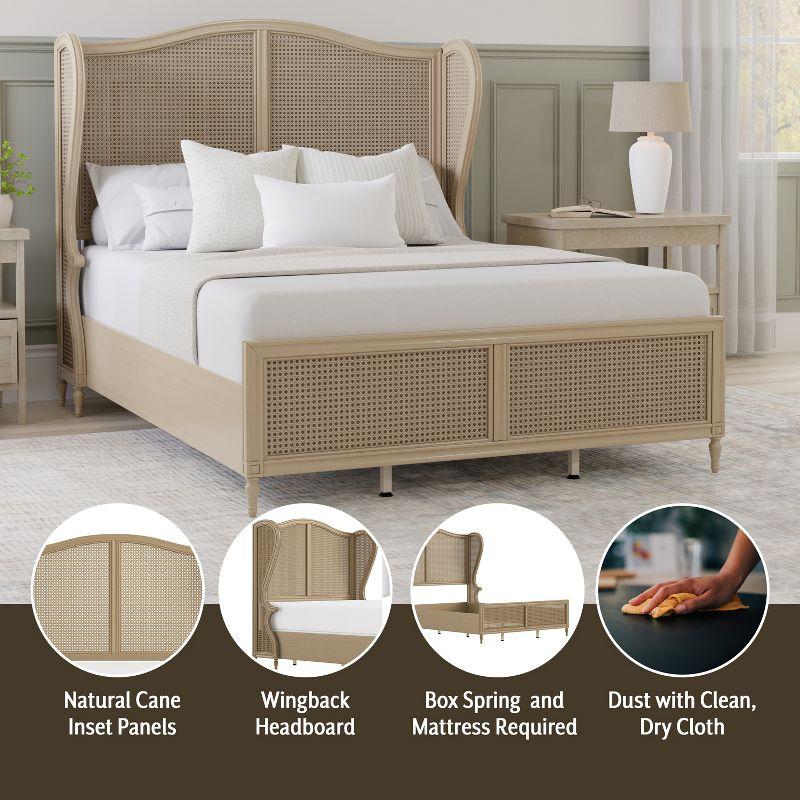 Gia Wingback Bed