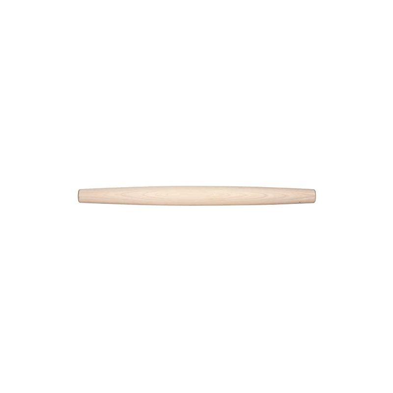 Maple Wood French Tapered Rolling Pin for Baking, 20.5"