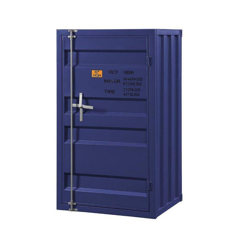28" CargoChest Blue - Acme Furniture: Metal Storage Locker, No Assembly Required