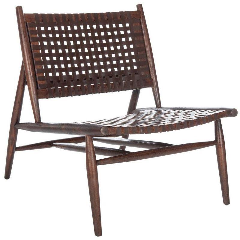 Soleil Accent Chair - ACH1001 - Brown/Brown - Safavieh