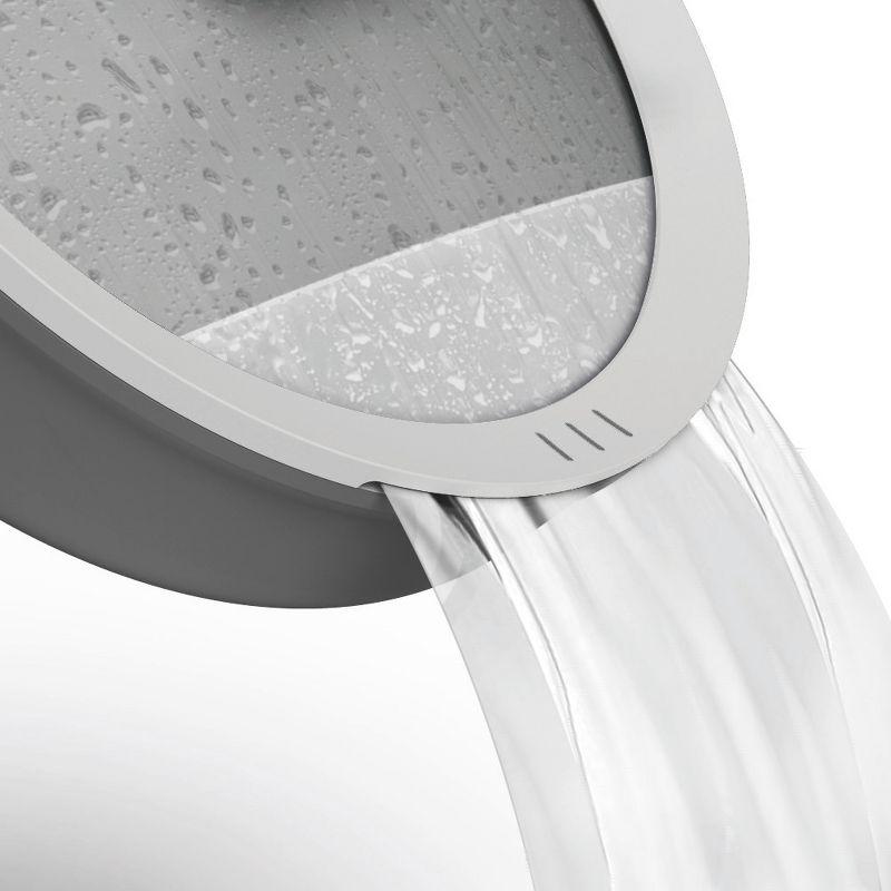 BergHOFF Leo 12.5" Non-stick Wok 6.2Qt., Gray, Glass Lid