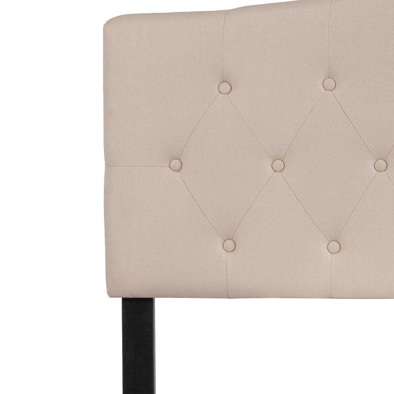 Flash Furniture Cambridge Arched Button Tufted Upholstered Headboard