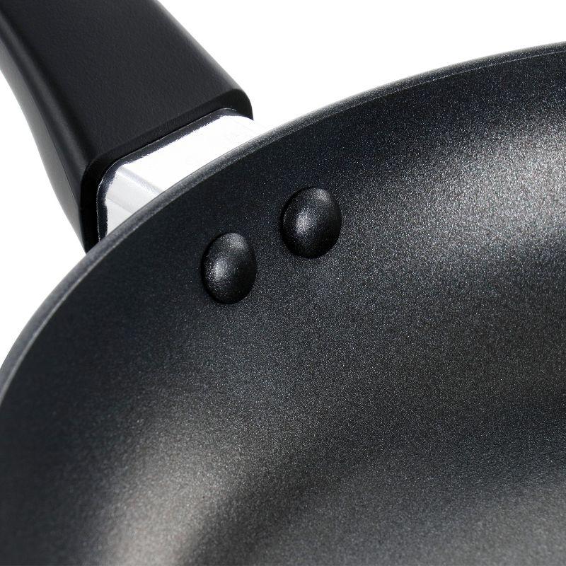 Martha Stewart Everyday Doylestown 12 Inch Nonstick Aluminum Frying Pan in Black