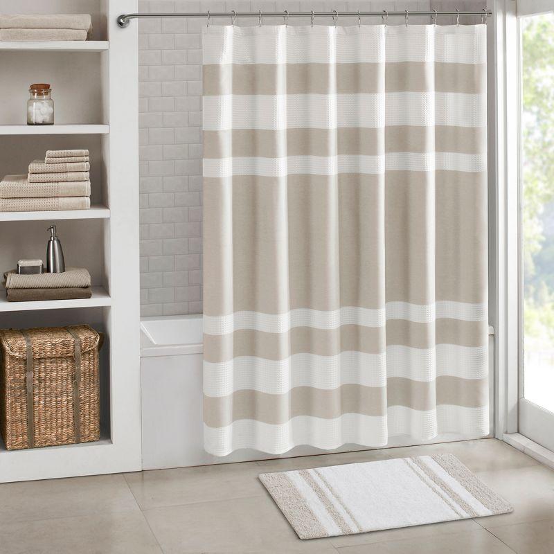 Madison Park Cotton Reversible Bath Rug