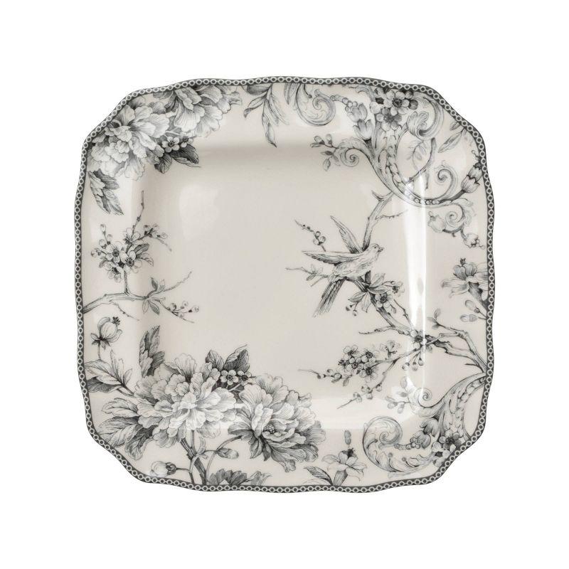 222 Fifth 222 Fifth Adelaide 16-Piece Porcelain Floral Dinnerware Set - Service For 4
