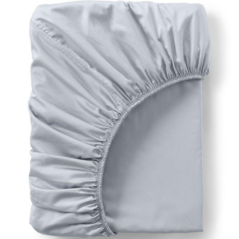 Shale Gray Queen Cotton Sateen Sheet Set