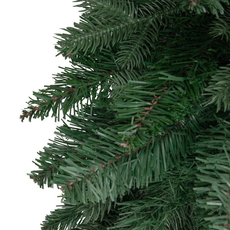 32" Green Pine Artificial Christmas Teardrop Swag