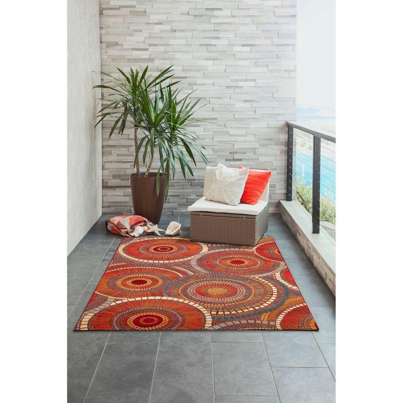 Liora Manne Marina Geometric Indoor/Outdoor Rug..