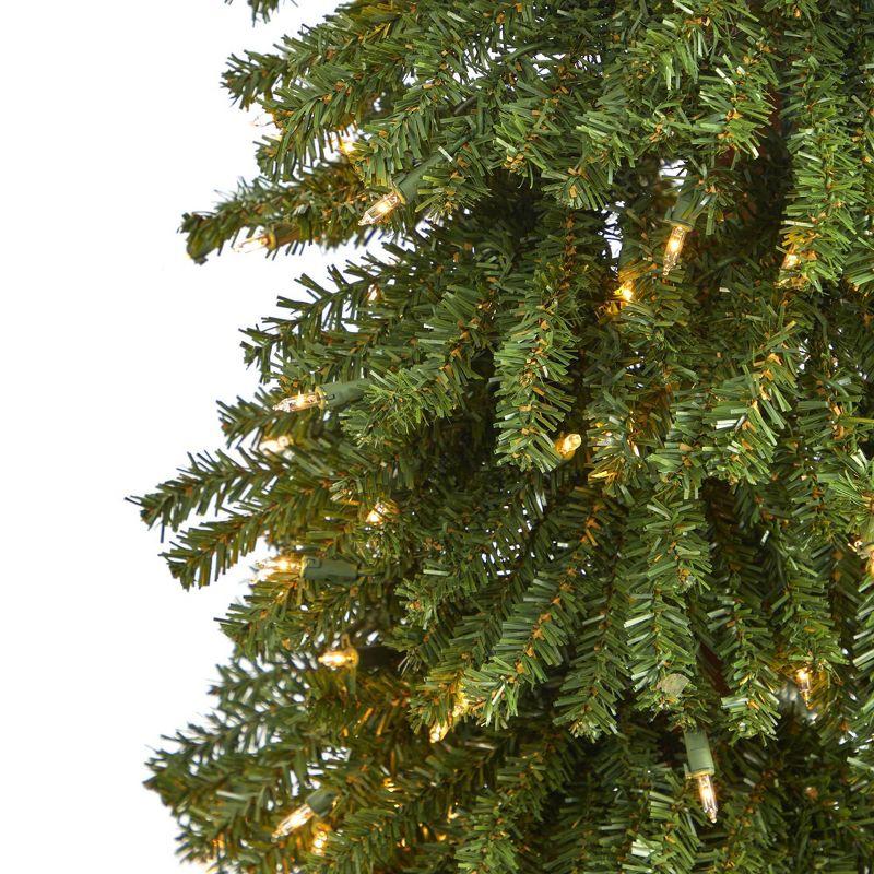 5ft Nearly Natural Pre-Lit Grand Alpine Artificial Christmas Tree Clear Lights