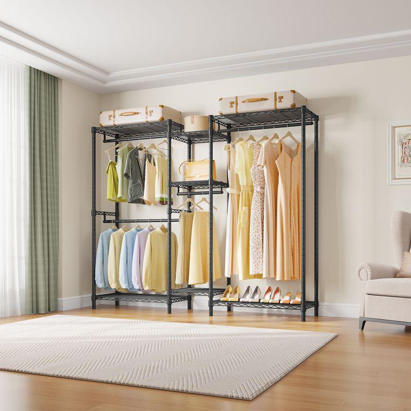 VIPEK Classic V6 Medium Wire Garment Rack Heavy Duty Clothes Rack, Black