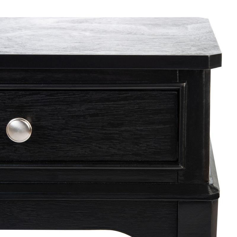 Opal 1 Drawer Accent Table - ACC5719B - Black - Safavieh