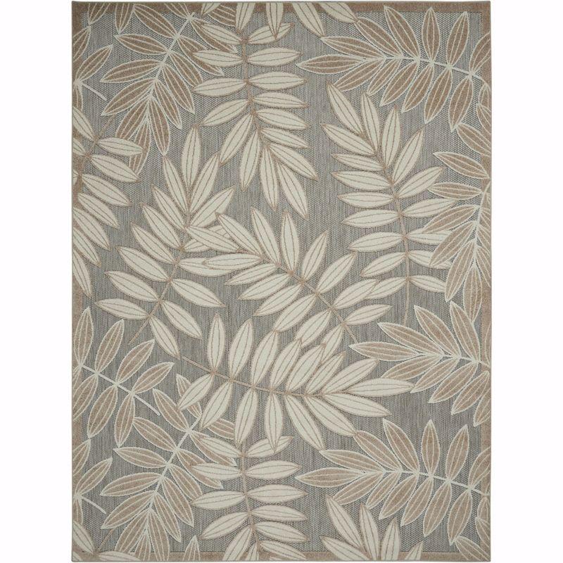 Nourison Aloha Floral Leaf Outdoor Area Rug