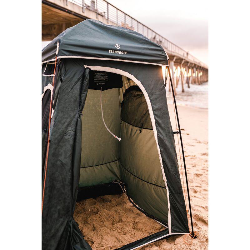 Stansport Solar Heated Jumbo 5 Gal Camper's Shower