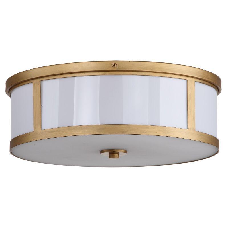 Avery Ceiling Drum Light - LIT4195 - Gold - Safavieh