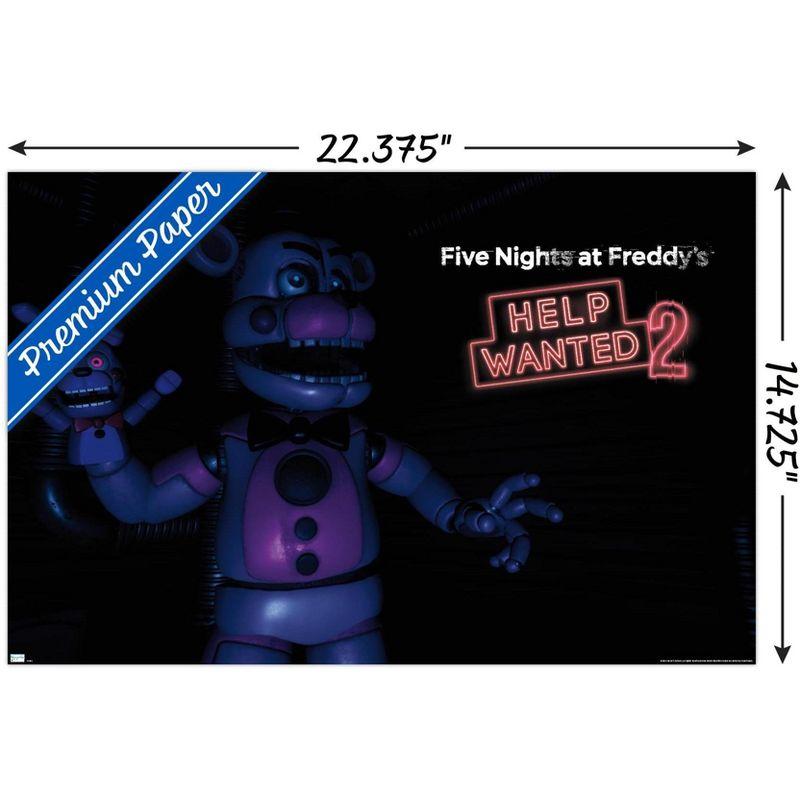 Trends International Five Nights at Freddy's: Help Wanted 2 - Funtime Freddy Unframed Wall Poster Prints