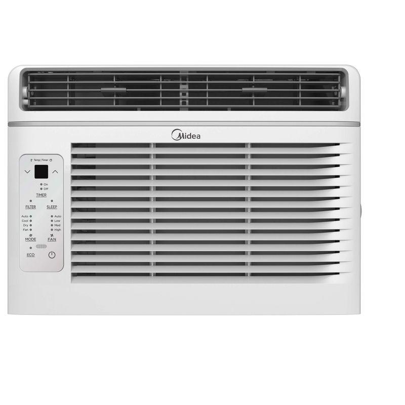 Midea 6,000 BTU EasyCool Window Air Conditioner, Cools, Circulates and Dehumidifies up to 250 Sq. Ft.