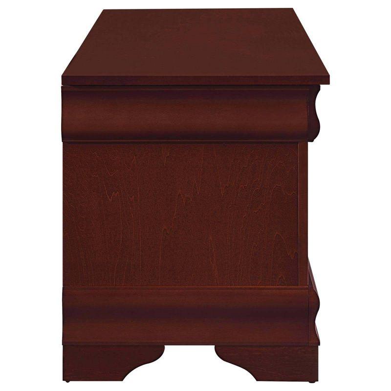 Coaster Pablo Traditional Rectangular Wood Cedar Chest Warm Brown