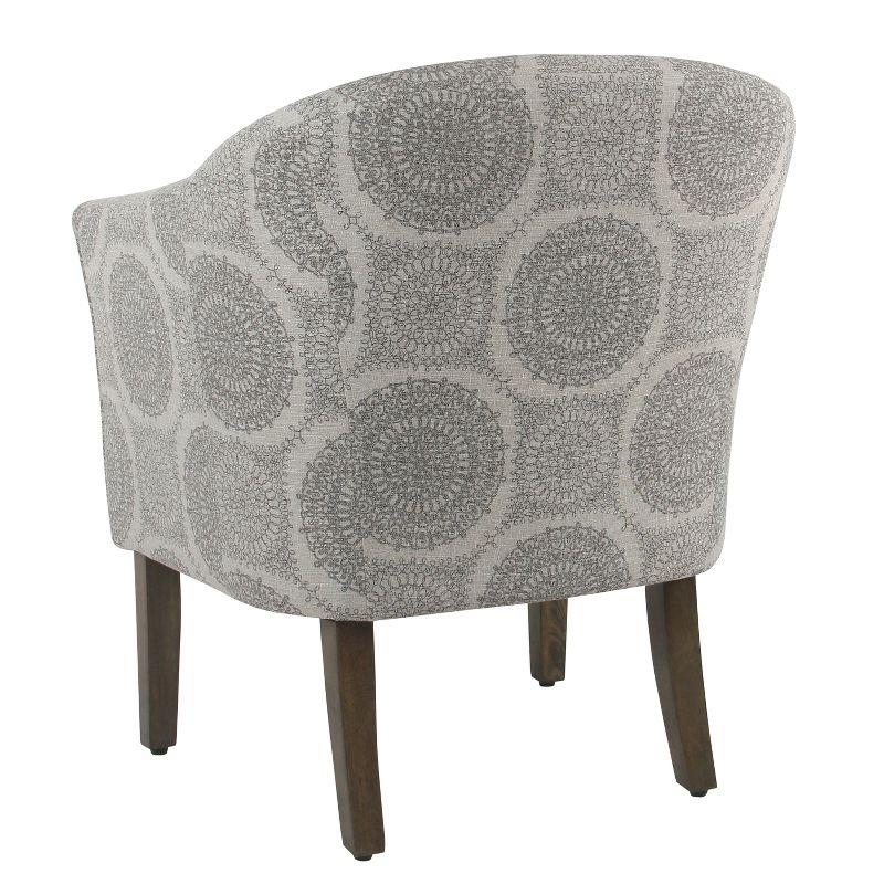 Modern Barrel Accent Chair - HomePop