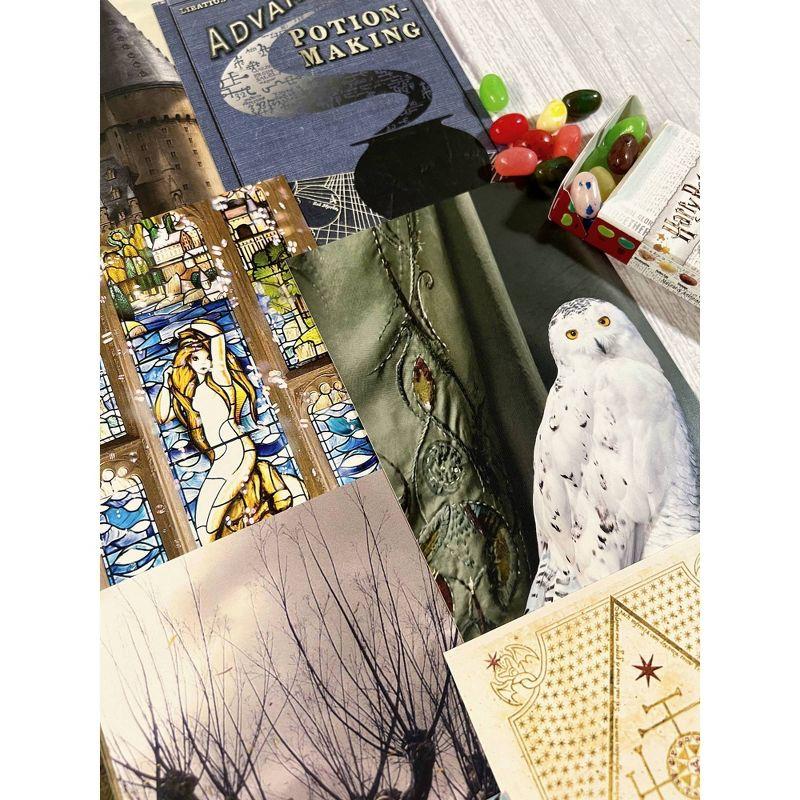 Warner Bros. Harry Potter Hogwarts Collage Kit 4"x6" - Con*Quest Journals: Wizarding World Paper Craft & Journaling Set