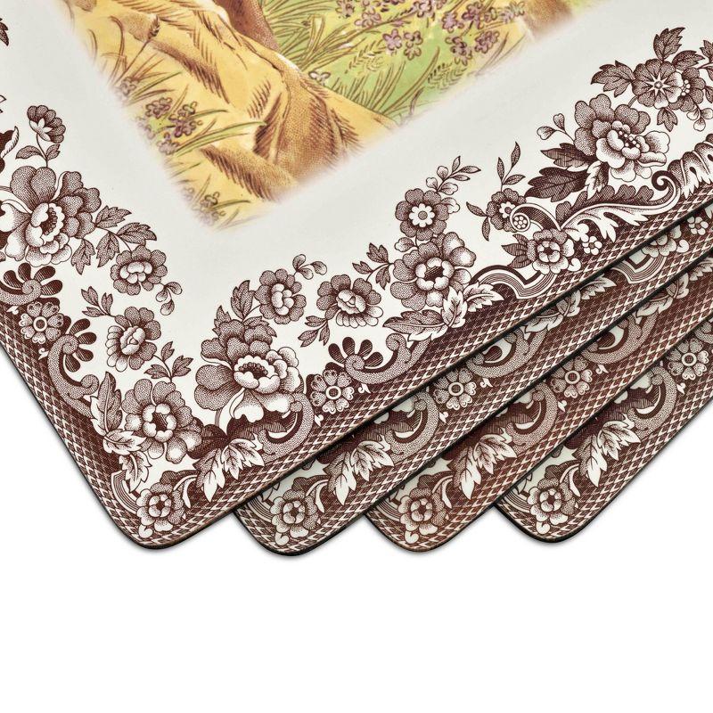 Pimpernel Spode Woodland Placemats Set of 4 - 15.7 x 11.7 Inch