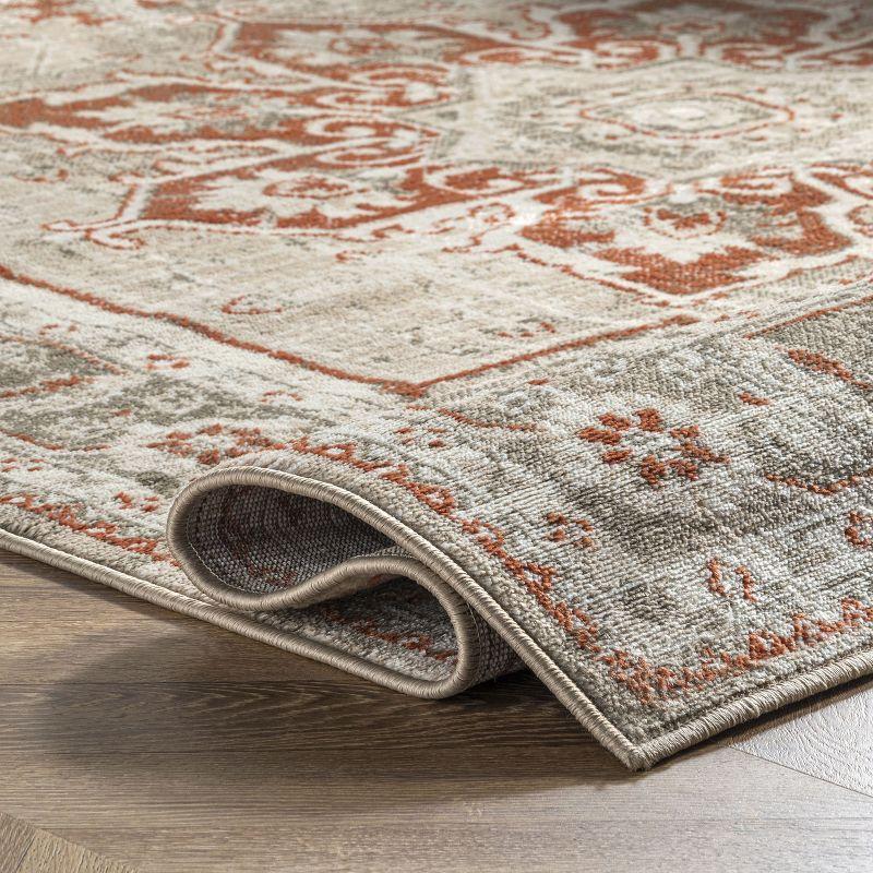 Nuloom Charlotte Faded Medallion Indoor Area Rug