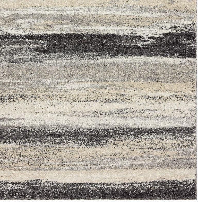 Luxe Weavers Abstract Stripe Area Rug