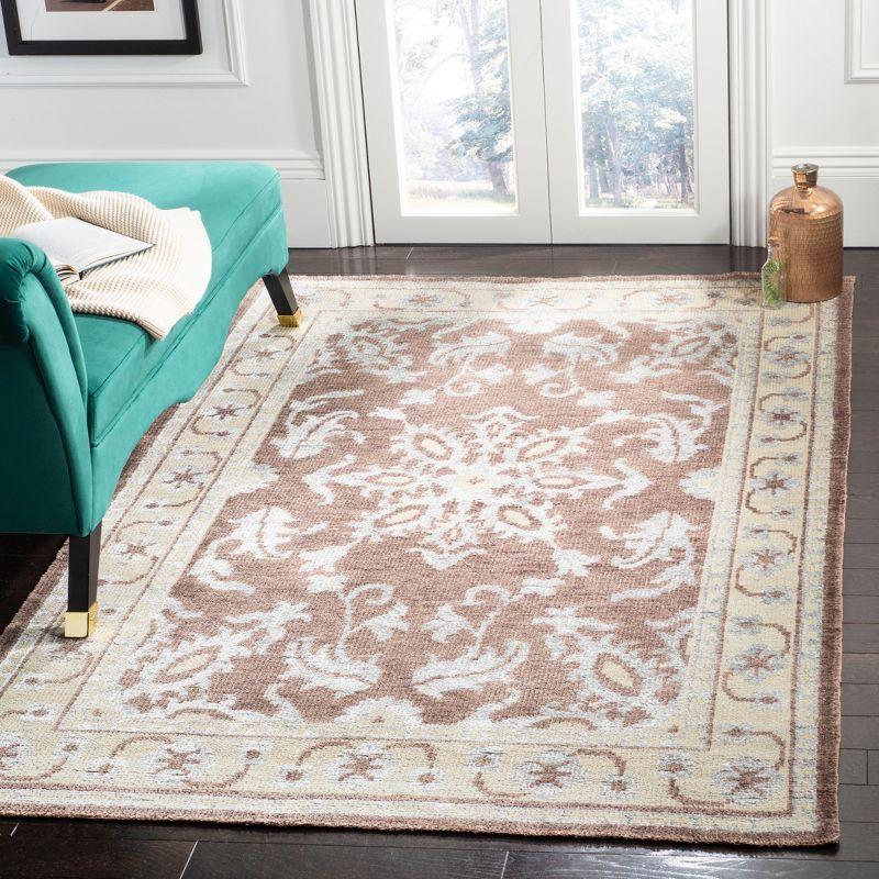 Stone Wash STW216 Hand Knotted Area Rug - Charcoal - 5'x8' - Safavieh.