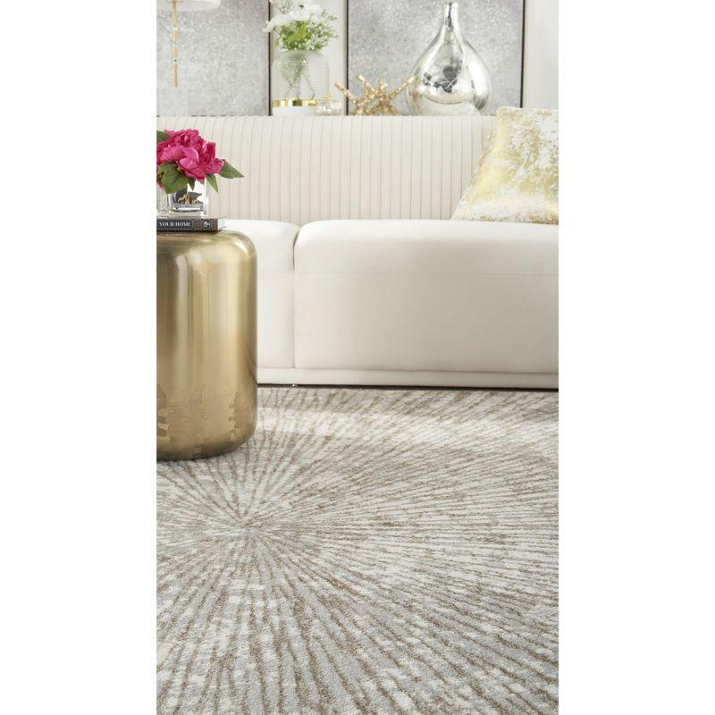 Wrought Studio™ Karlie Abstract Gray Area Rug