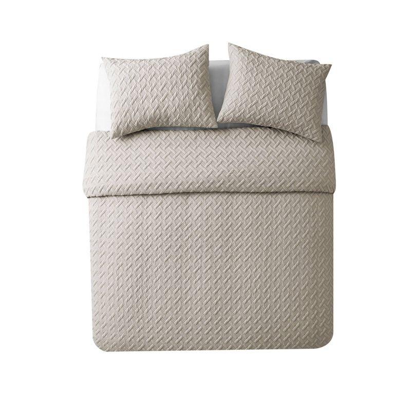 Nina II Embossed Comforter Set