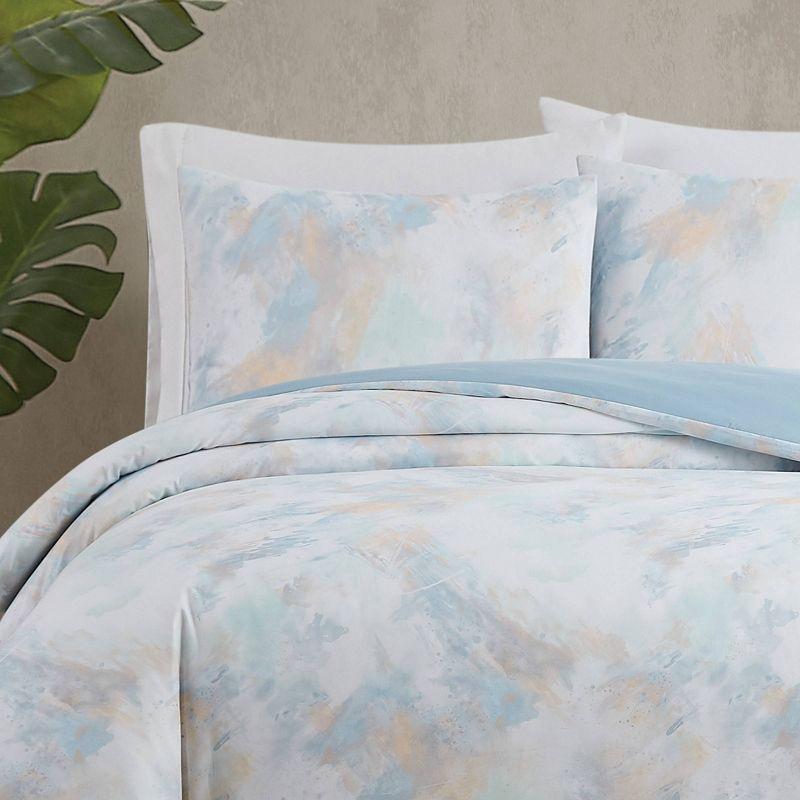 Hannah Watercolor Polyester Standard Abstract Comforter Set